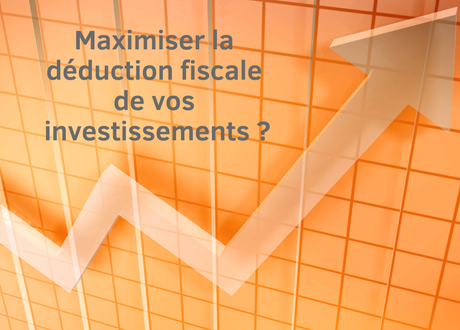 Déduction fiscale pour investissement ordinaire
